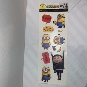 Minions the rise of Gru. Wall decals autocollants